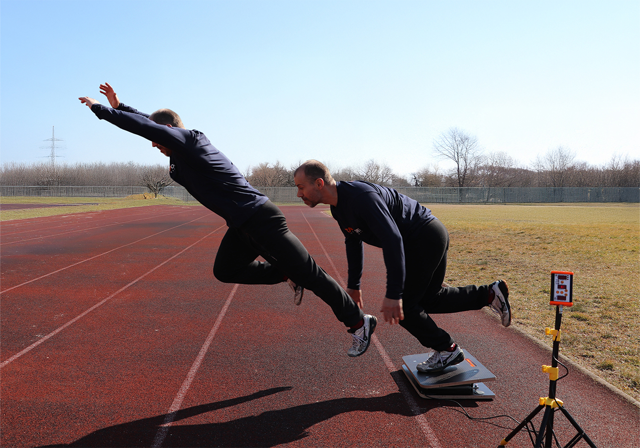 Tendo Broad Jumpter – single leg broad jump